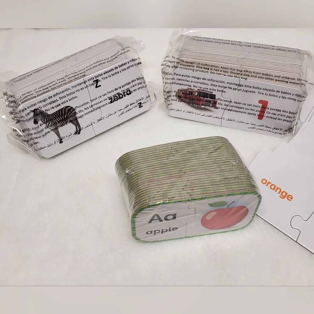 ✨️New Colorful Educational Flashcards Set